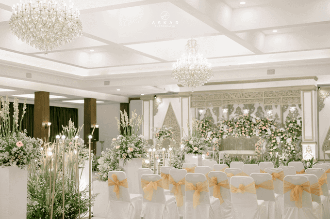 wedding lengkap dengan catering 400 pax dan dekorasi mewah